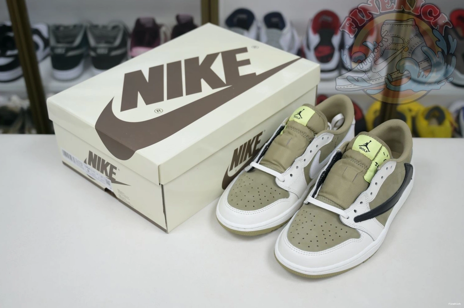  Jordan Travis Golf 1 Low 6.0 x Air Scott 1025